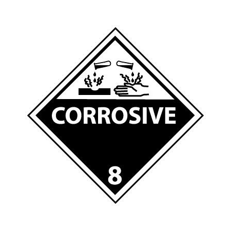 DOT Placard - Corrosive